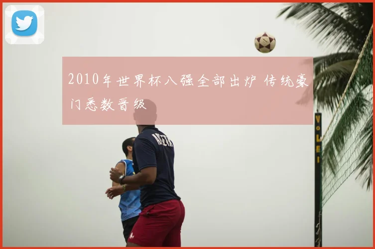 2010年世界杯八强全部出炉 传统豪门悉数晋级