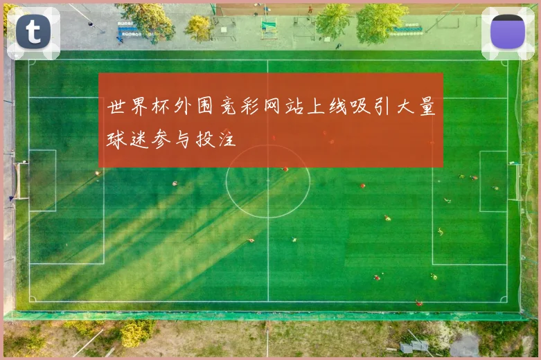 世界杯外围竞彩网站上线吸引大量球迷参与投注