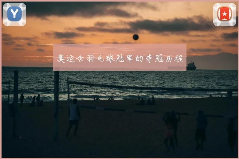 奥运会羽毛球冠军的夺冠历程