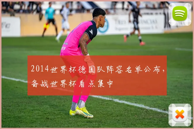 2014世界杯德国队阵容名单公布，备战世界杯看点集中